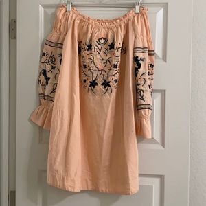 Off the shoulder dress